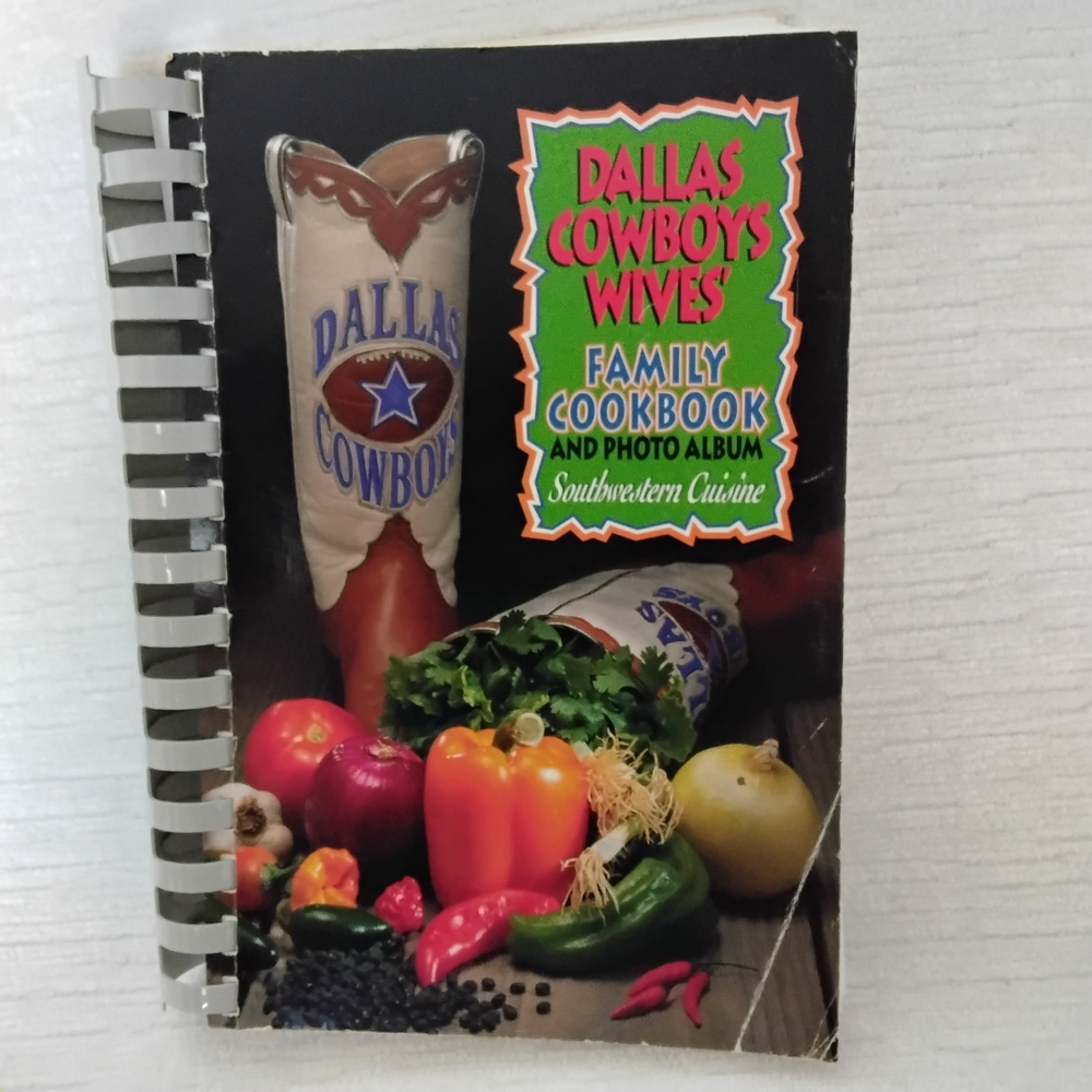 Dallas Cowboys Wives Family Cookbook Vintage Texas Recipes